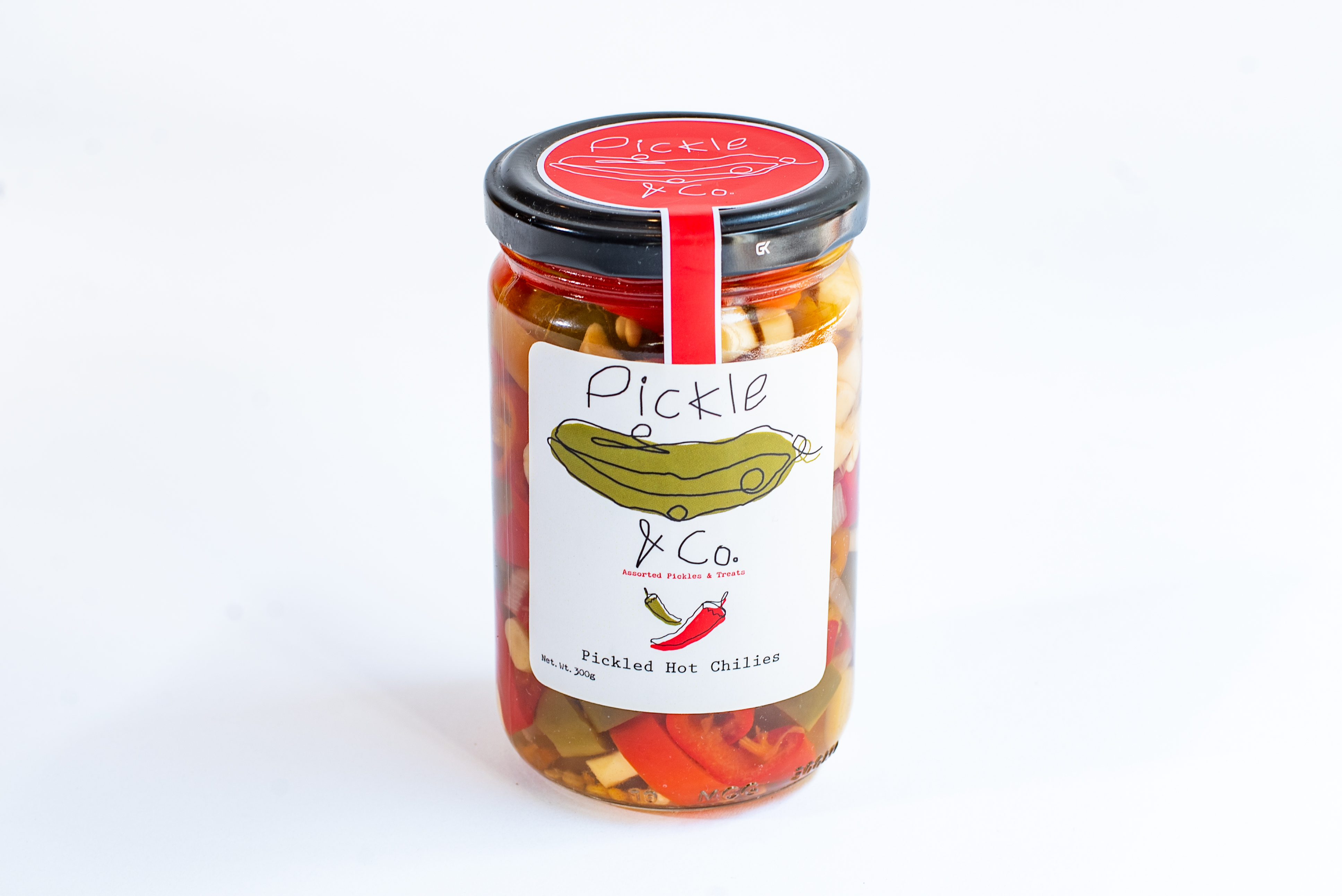 Pickled Hot Chillies