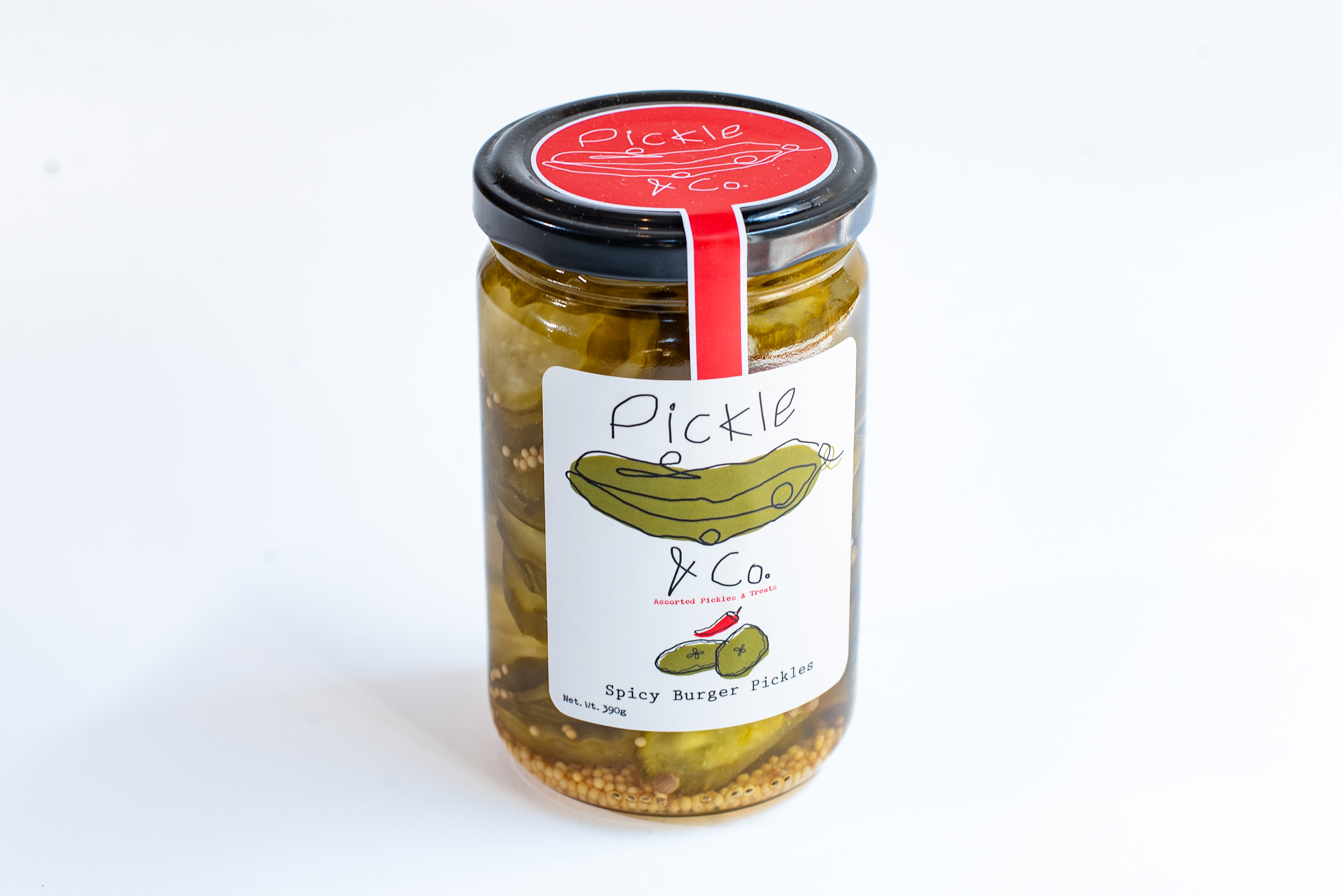 Spicy Burger Pickles